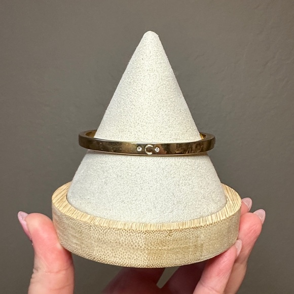 EUC - Kate Spade Initial 'C' Bangle Bracelet - Picture 12 of 12